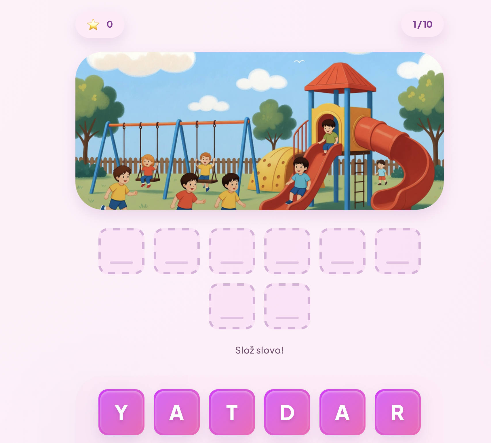Letters Game